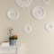 Ekena Millwork Andrea Ceiling Medallion (Fits Canopies up to 4 1/8"), 8 1/8"OD x 4 1/8"ID x 1/2"P, Primed White CM08AD - alternate 8